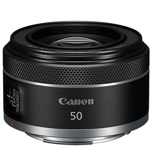 Lente Canon RF 50MM F1.8 STM para Linha EOS R Preta