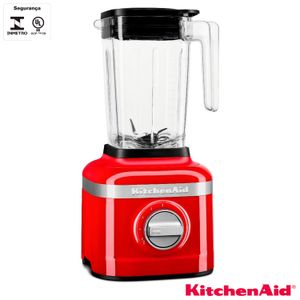 Liquidificador KitchenAid K150 Empire Red com 03 Velocidadedes e Jarra com 1,4 Litros - KUA13AV