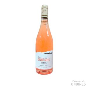 Vinho Rosé Ondines Vaucluse IGP Cotes Du Rhone 2015