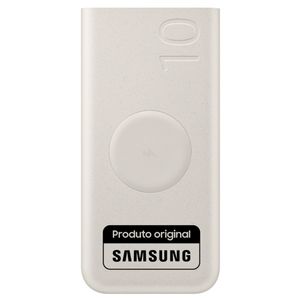 Bateria Carregador Portátil sem Fio Samsung 2x USB-C, 10000mAh - EBU2510XUPGBR