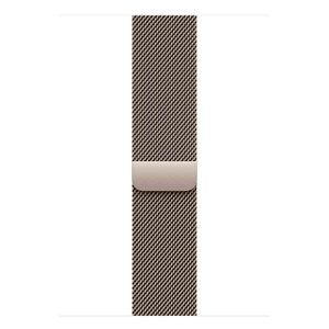Pulseira Estilo Milanês para Apple Watch 46 mm em Trama de Aço Inoxidável Natural P/M - MC7J4AM/A