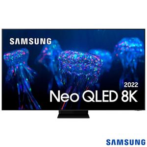 Smart TV Samsung Neo QLED 8K 75" Polegadas 75QN800B Ultrafina, com Conexão Única, Alexa built in