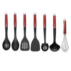 Jogo Utensílios Cozinha 7 Peças Cozinha Vermelho KitchenAid