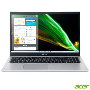 Notebook Acer Aspire, Intel Core i5 1135G7, 8GB, 512GB SSD, Tela 15,6", NvidiaMX350, Prata 5-A515-56G-551P