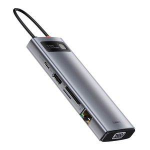 Hub Adaptador Multiportas Multifuncional 9 em 1 Baseus - WKWG060013