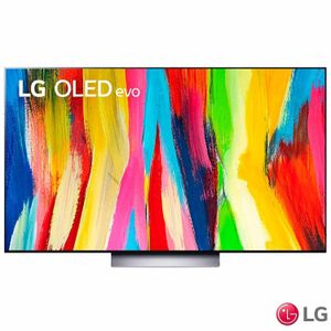 2022 Smart TV LG 55" Polegadas 4K OLED55C2 Evo 120Hz Mais Brilho G-Sync FreeSync 4x HDMI ThinQAI Google Alexa