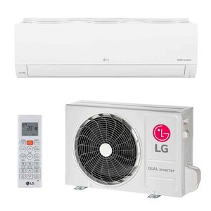 Evaporadora LG DUAL Inverter Compact +AI 12.000 BTUs, Quente e Frio, Branco -  S3NW12AAQAL