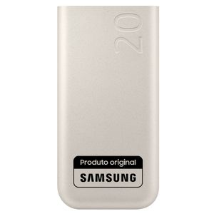 Bateria Carregador Portátil 3x USB-C, 20000mAh, Super Rápida 45W Samsung - EBP4520XUPGBR