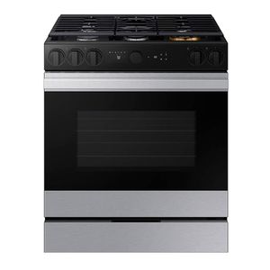 Fogão de Piso Samsung de 05 Bocas Serie 7 com Câmera e Air Fry Inox - NSG6DG87