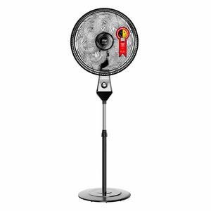 Ventilador de Coluna WAP Flow Turbo com 50cm, 08 Pás e 180W de Potência Preto e Cinza - FW00922