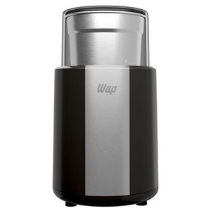 Moedor de Café WAP Aroma Preto e Cinza - WMC200