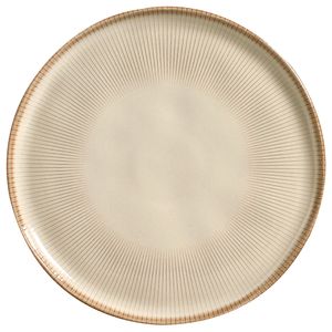 Conjunto de Pratos Rasos Bio Raio com 06 Peças em Stoneware Geométrico - Porto Brasil