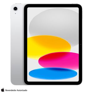 Apple iPad 10ª Geração, Chip A14 (Wi-Fi, 256GB) - Prateado