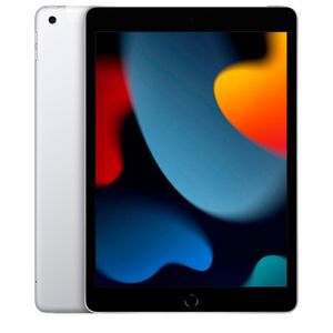Apple iPad 9ª geração, Chip A13 (Wi-Fi + Cellular, 64GB) - Prateado