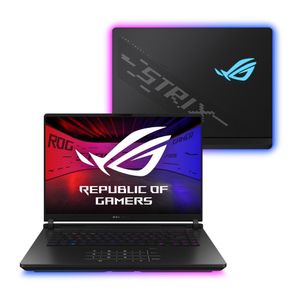 Notebook Gamer ROG Strix Scar G16 G635LR NVIDIA RTX5070Ti Intel Core Ultra 9 275HX 32GB Ram 1TB SSD Windows 11 Tela 16" 240Hz FHD Black - RW014W