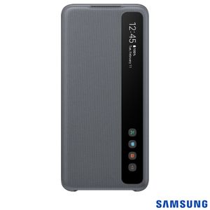 Capa Protetora para Galaxy S20 Clear View Cinza - Samsung