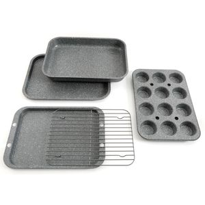 Conjunto de Assadeiras com 5 Peças com Grelha Greystone - Oster