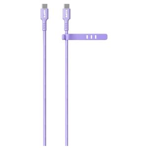 Cabo Links Reforçado para USB-C em Silicone Violeta - Laut - LTLKCC