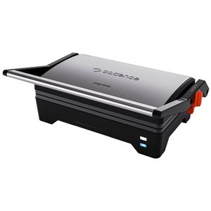 Grill Cadence Chapa Firme Inox com Preto - GRL621