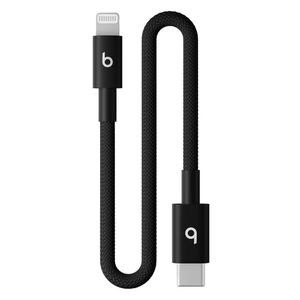 Cabo Curto Trançado USB-C para Lightning Preto-relâmpago - Beats - MEQM4LL/A