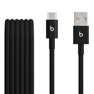 Cabo USB-A para USB-C Trançado com 2 Unidades de 1,5M Preto Relâmpago - Beats - MDGH4LL/A