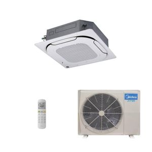 Ar Condicionado Multi Split Inverter Midea Atom 28000 BTUs (18000 Cassete 4 Vias) Quente Frio 38ATQA28M5 - 220V