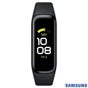 Galaxy Fit2 Samsung Preto com 1,1?, Pulseira de Plástico