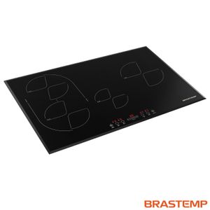 Cooktop 4 Bocas de Indução Brastemp com Smart Zone - BDJ77AE