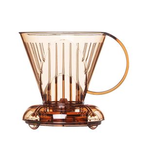 Clever Coador Marrom para Filtrar Café 500 ml com Filtro branco  100 unidades Kit Clever 500 ml - Suporte p/ Filtrar Café com Filtro branco - 100 unid