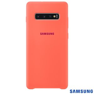 Capa para Galaxy S10+ em Silicone Rosa - Samsung - EF-PG975THEGBR