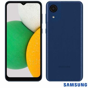 Samsung Galaxy A03 Core Azul, com Tela de 6,5?, 4G, 32 GB e Câmera de 8 MP - SM-A032MZBDZTO