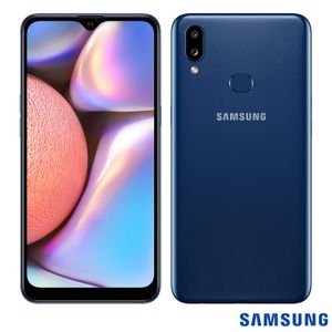 Samsung Galaxy A10s Azul, com Tela de 6,2", 4G, 32GB e Câmera Dupla 13MP + 2MP - SM-A107MZBDZTO