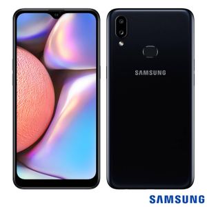 Samsung Galaxy A10s Preto, com Tela de 6,2", 4G, 32GB e Câmera Dupla 13MP + 2MP - SM-A107MZKDZTO