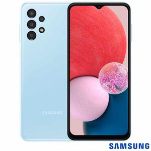 Samsung Galaxy A13 Azul, com Tela Infinita de 6,6", 4G, 128GB e Câmera Quádrupla de 50MP+5MP+2MP+2MP - SM-A135MLBJZ