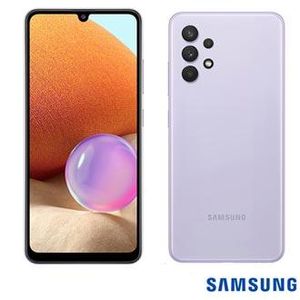 Samsung Galaxy A32 Violeta, com Tela Infinita de 6,4", 4G, 128GB e Câmera Quádrupla de 64MP+8MP+5MP+2MP - SM-A325ML