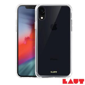 Capa para iPhone XR com Fundo em Vidro e Borda Transparente - Laut - LT-IPXRCXCLI