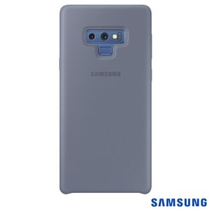 Capa Protetora para Galaxy Note 9 em Silicone Azul Samsung - EF-PN960TLEGBR