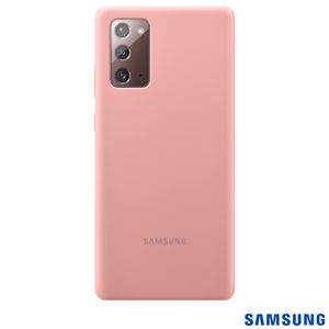 Capa Protetora para Galaxy Note20 em Silicone Cobre - Samsung - EF-PN980TAEGBR