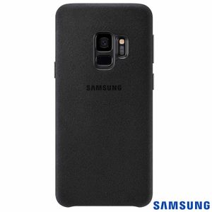 Capa para Galaxy S9 Alcantara Cover Preta - Samsung - EF-XG960ABEGBR