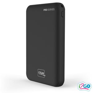 Carregador Portátil USB-C Slim Pro 5000 mAh em ABS Grafite - i2GO - PROBAT006