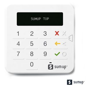 Leitor de Cartões com Chip e Senha Modelo Top - 913606101 - Sumup