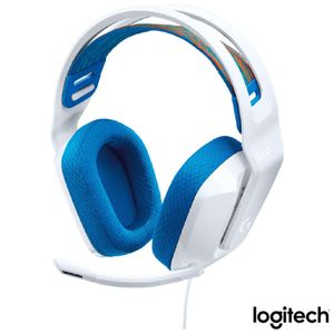 Headset Gamer Estéreo Logitech G335 Branco - 981-001017