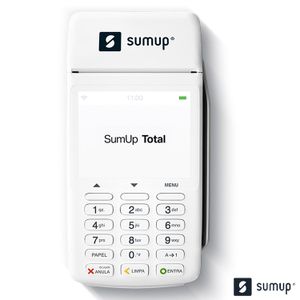 Leitor de Cartões com Wi-fi e 3G Modelo Total - SUMUPTOTAL - Sumup