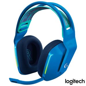 Headset Gamer sem  Fio RGB Logitech G733 Azul - 981-000942