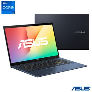 Notebook VivoBook Asus, Intel Core i7-1165G7, 16GB,512GB SSD,Placa Intel Iris Xe, Tela 15,6", W11, Black- X513EA-EJ