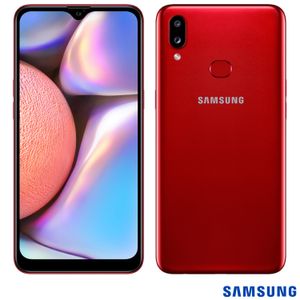 Samsung Galaxy A10s Vermelho, com Tela de 6,2", 4G, 32GB e Câmera Dupla 13MP + 2MP - SM-A107MZRDZTO