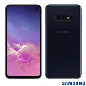 Samsung Galaxy S10e Preto, com Tela de 5,8?, 4G, 128 GB e Câmera Dupla de 12 MP+ 16MP -  SMG970FZ