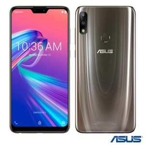 Zenfone Max Pro M2 Titanium Asus, com Tela de 6,3?, 4G, 128 GB e Câmera de 12+5 MP ? ZB631KL-4J092BR