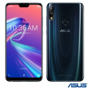 Zenfone Max Pro M2 Black Saphire Asus, com Tela de 6,3?, 4G, 128 GB e Câmera de 12+5 MP ? ZB631KL-4D091B