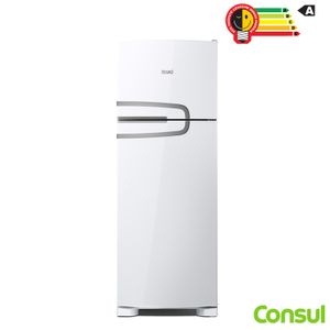 Refrigerador de 02 Portas Consul Frost Free Duplex com 340 Litros e Prateleiras Altura Flex Branco - CRM39AB